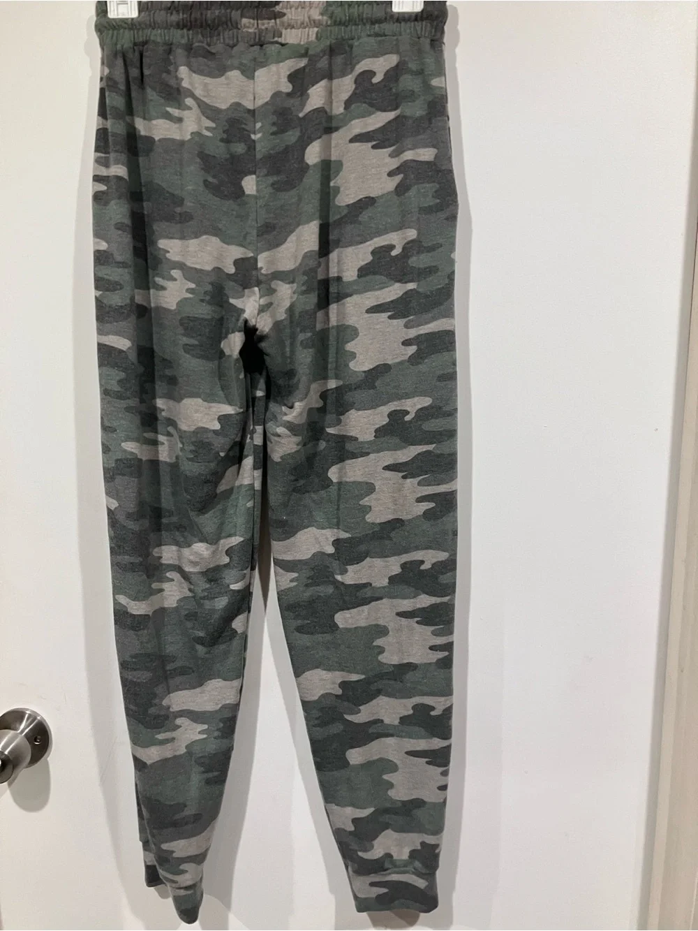 Oli Viv Camo Jogger Sweatpants Drawstring Size Small - Picture 5 of 7